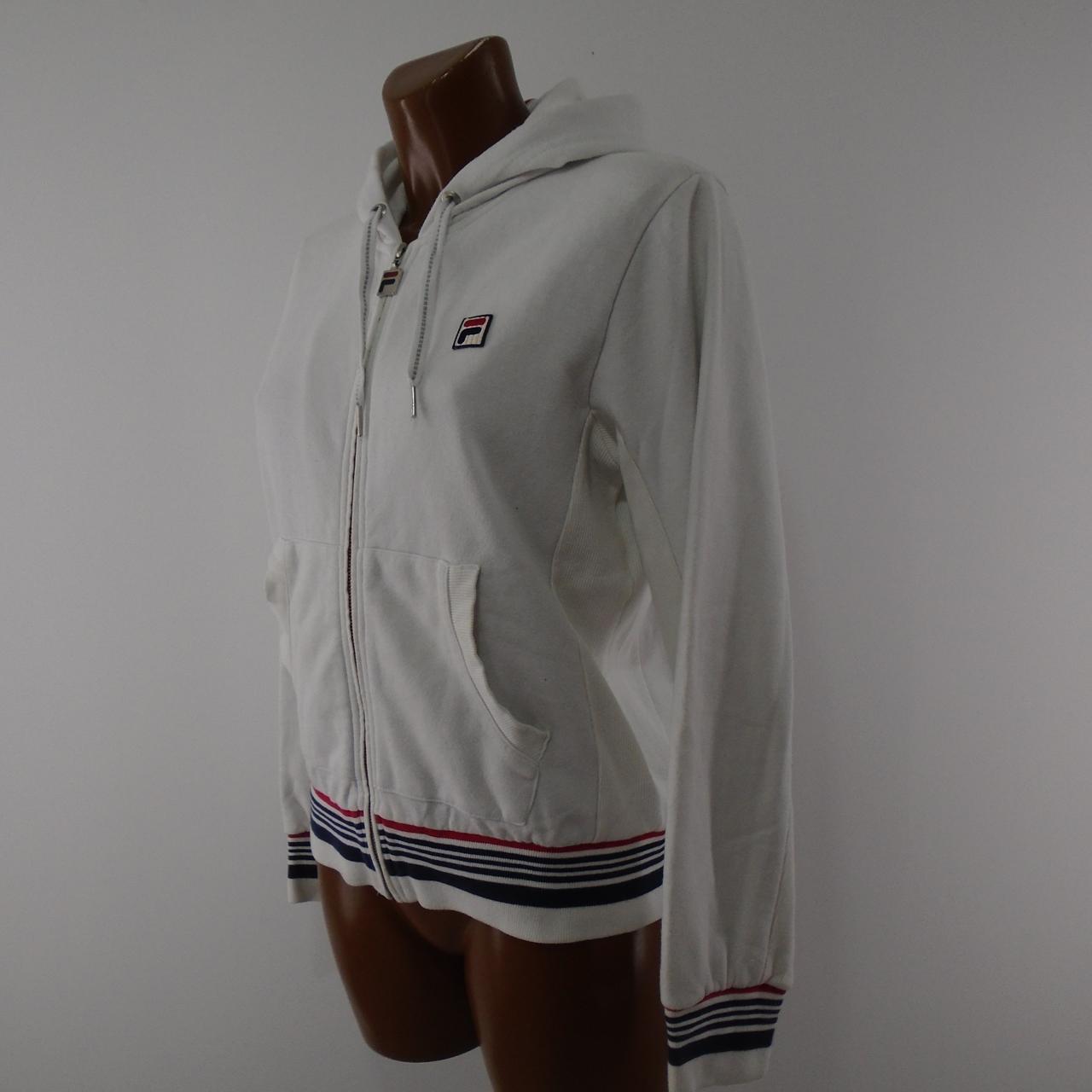 Women's Hoodie Fila. White. L. Used. Good