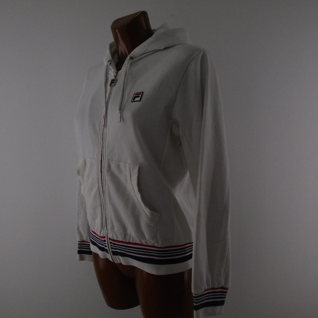 Women's Hoodie Fila. White. L. Used. Good