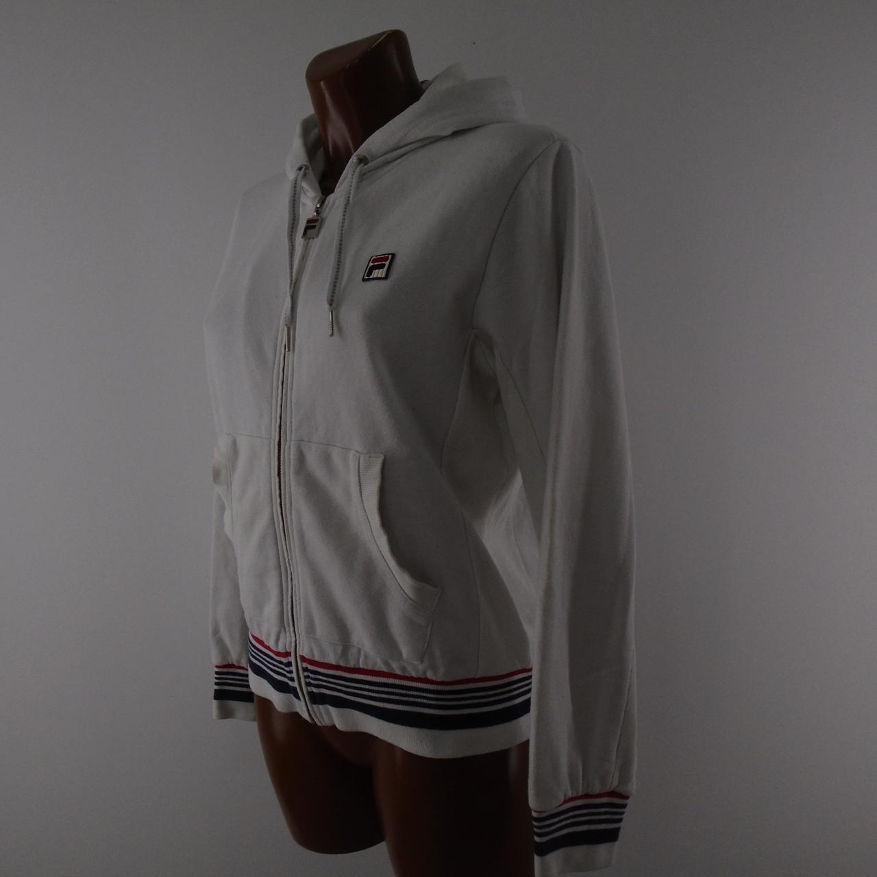Women's Hoodie Fila. White. L. Used. Good