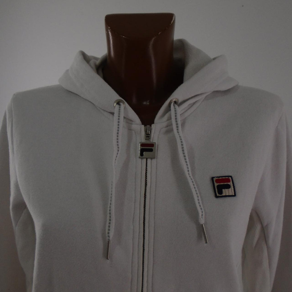 Women's Hoodie Fila. White. L. Used. Good