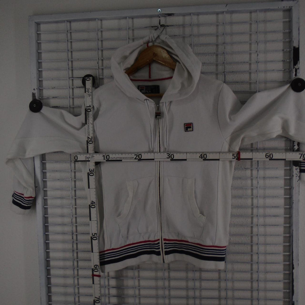 Women's Hoodie Fila. White. L. Used. Good