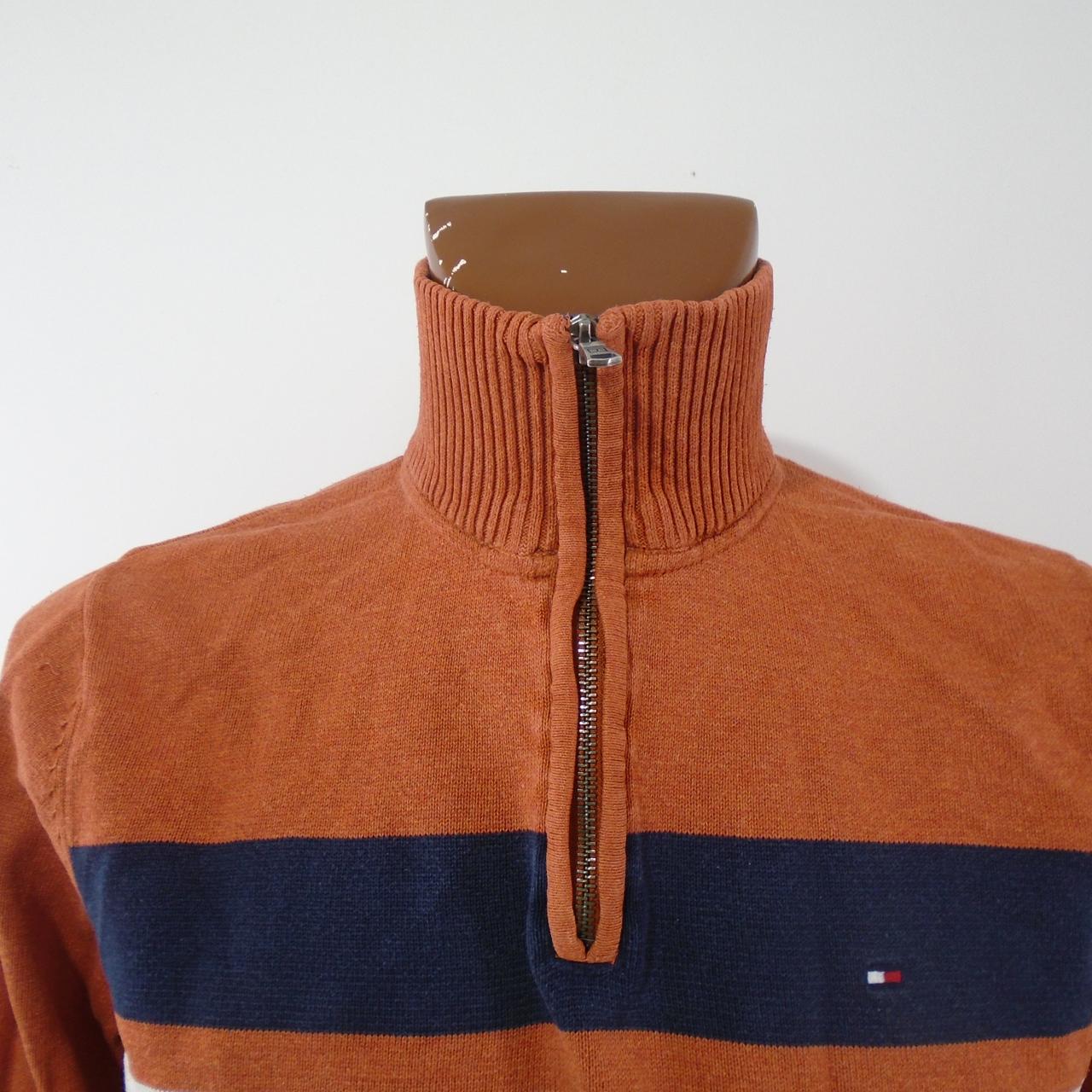 Jersey de hombre Tommy Hilfiger. Naranja. M. Usado. Bien