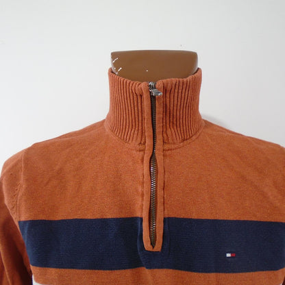 Men's Sweater Tommy Hilfiger. Orange. M. Used. Good