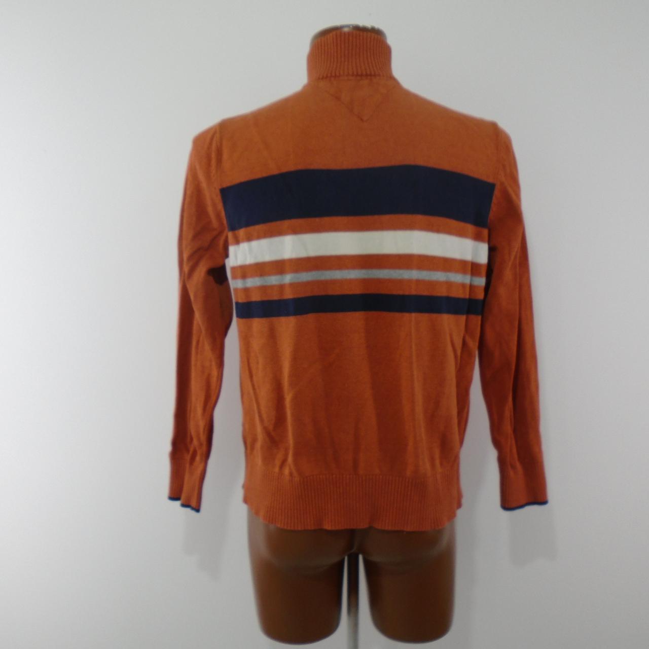 Jersey de hombre Tommy Hilfiger. Naranja. M. Usado. Bien