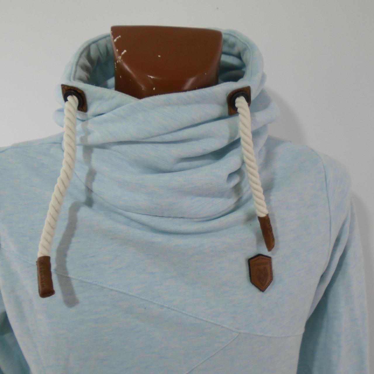 Sudadera con capucha para hombre Naketano. Azul. M. Usado. Bien