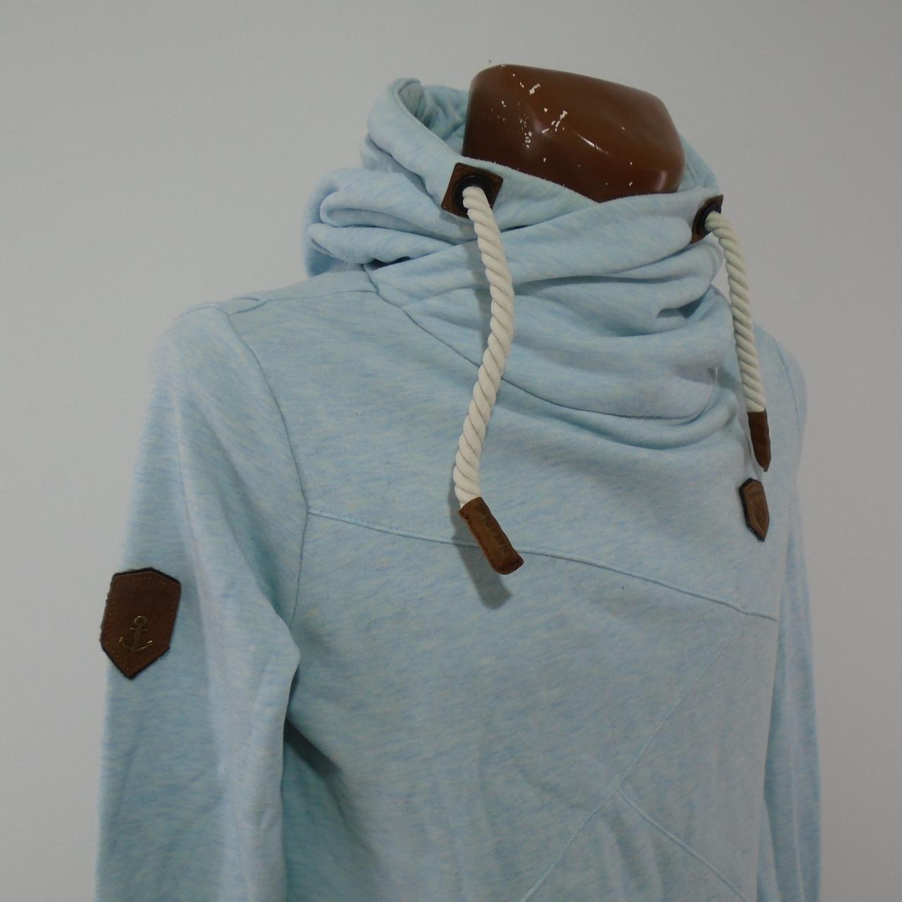 Sudadera con capucha para hombre Naketano. Azul. M. Usado. Bien