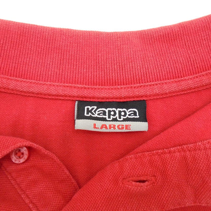 Men's Polo kappa. Red. L. Used. Good