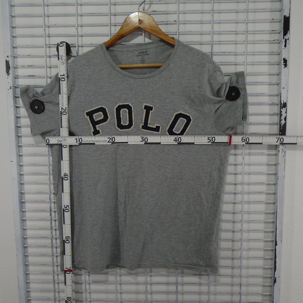 Men's T-Shirt Ralph Lauren. Grey. L. Used. Good