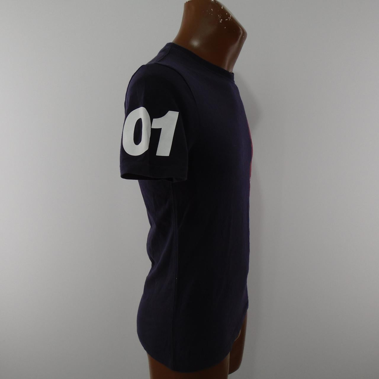 Men's T-Shirt Superdry. Dark purple. S. Used. Very good