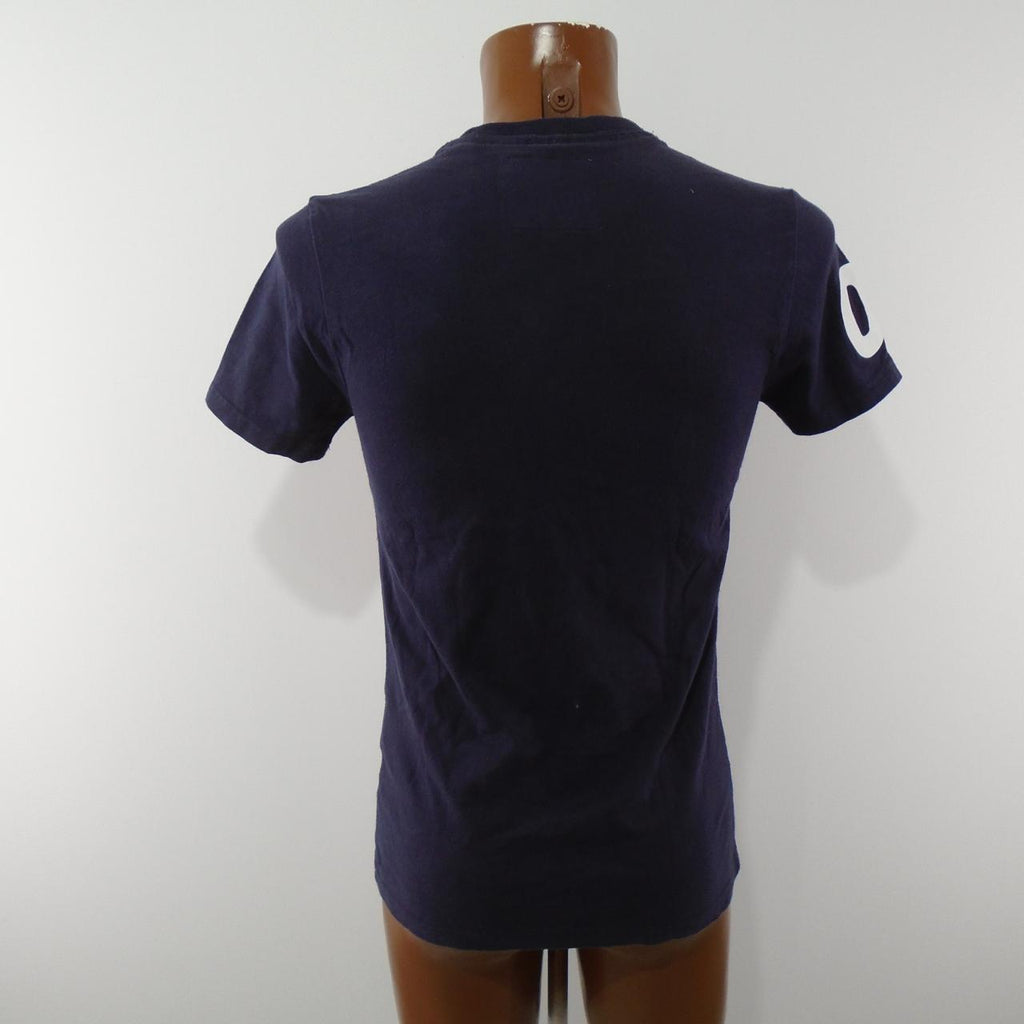 Men's T-Shirt Superdry. Dark purple. S. Used. Very good