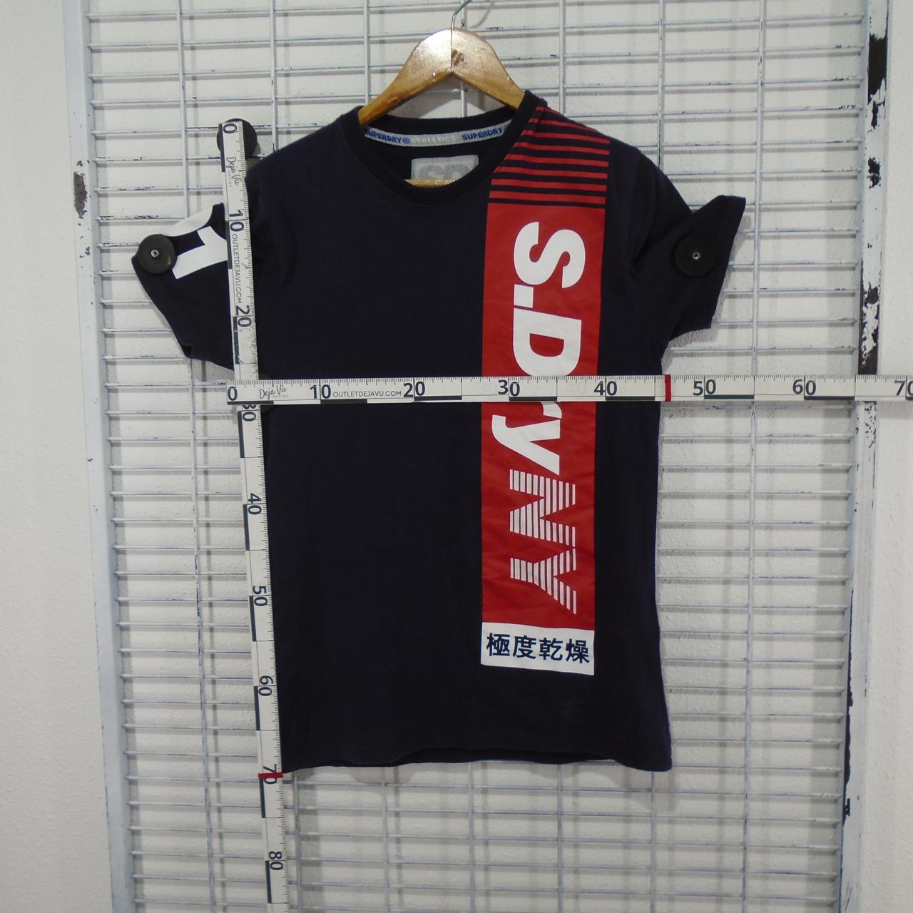 Men's T-Shirt Superdry. Dark purple. S. Used. Very good