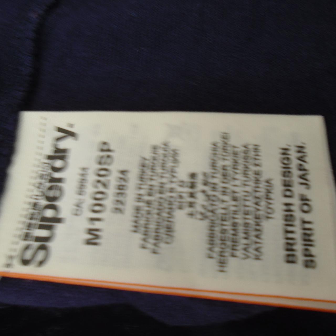 Men's T-Shirt Superdry. Dark purple. S. Used. Very good