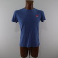 T-shirt homme Superdry. Bleu. Taille S. Occasion. Bon état.