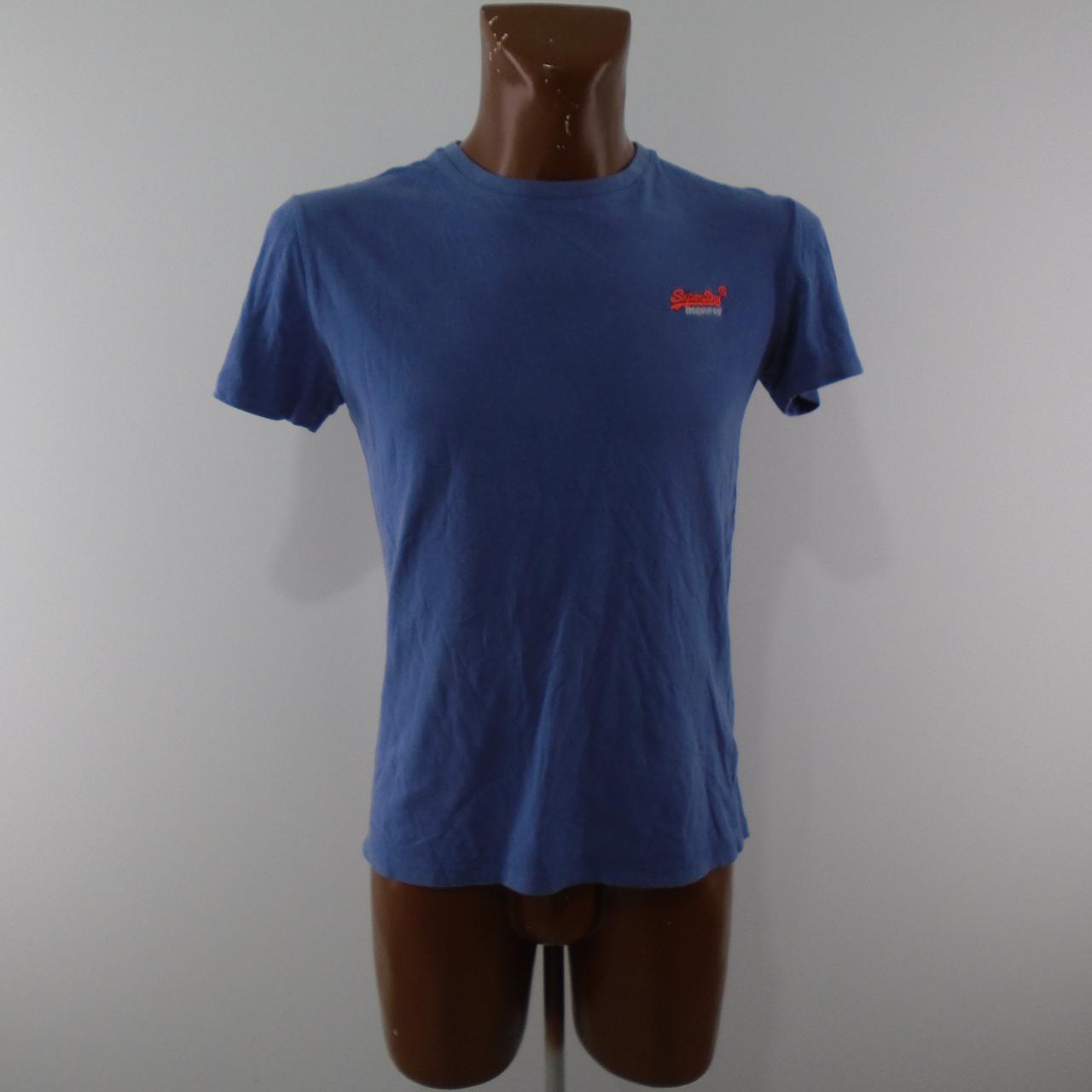 Men's T-Shirt Superdry. Blue. S. Used. Good