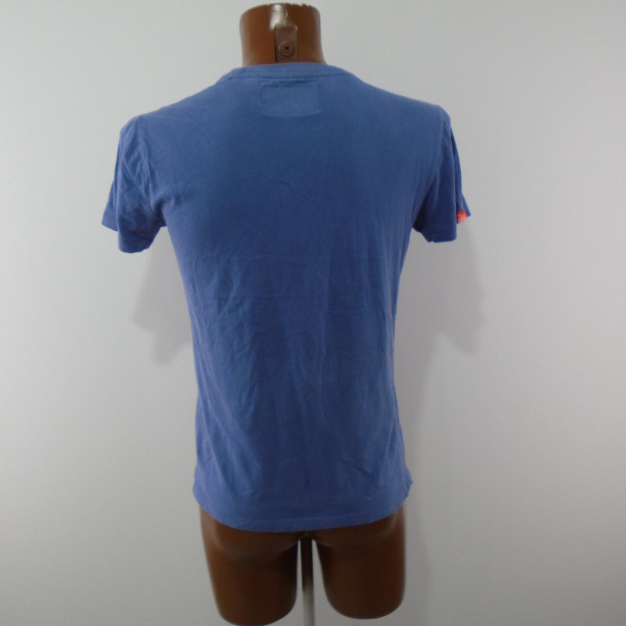 Camiseta Hombre Superdry. Azul. S. Usado. Bien