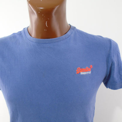 Men's T-Shirt Superdry. Blue. S. Used. Good