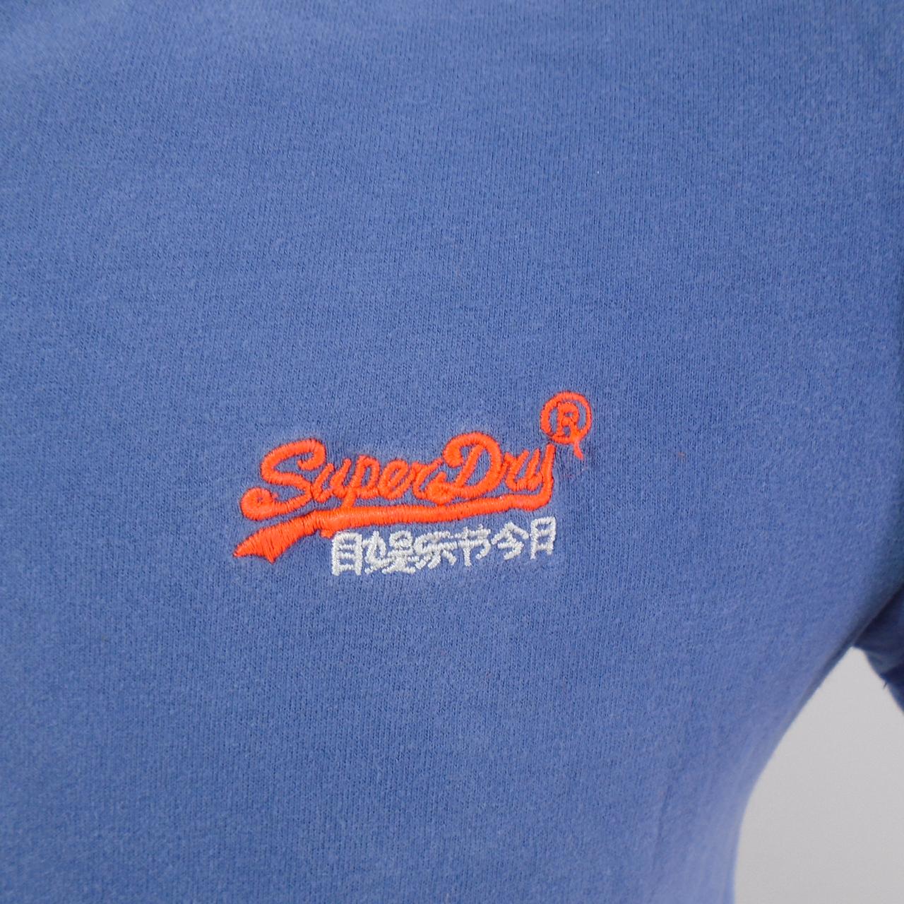 Men's T-Shirt Superdry. Blue. S. Used. Good