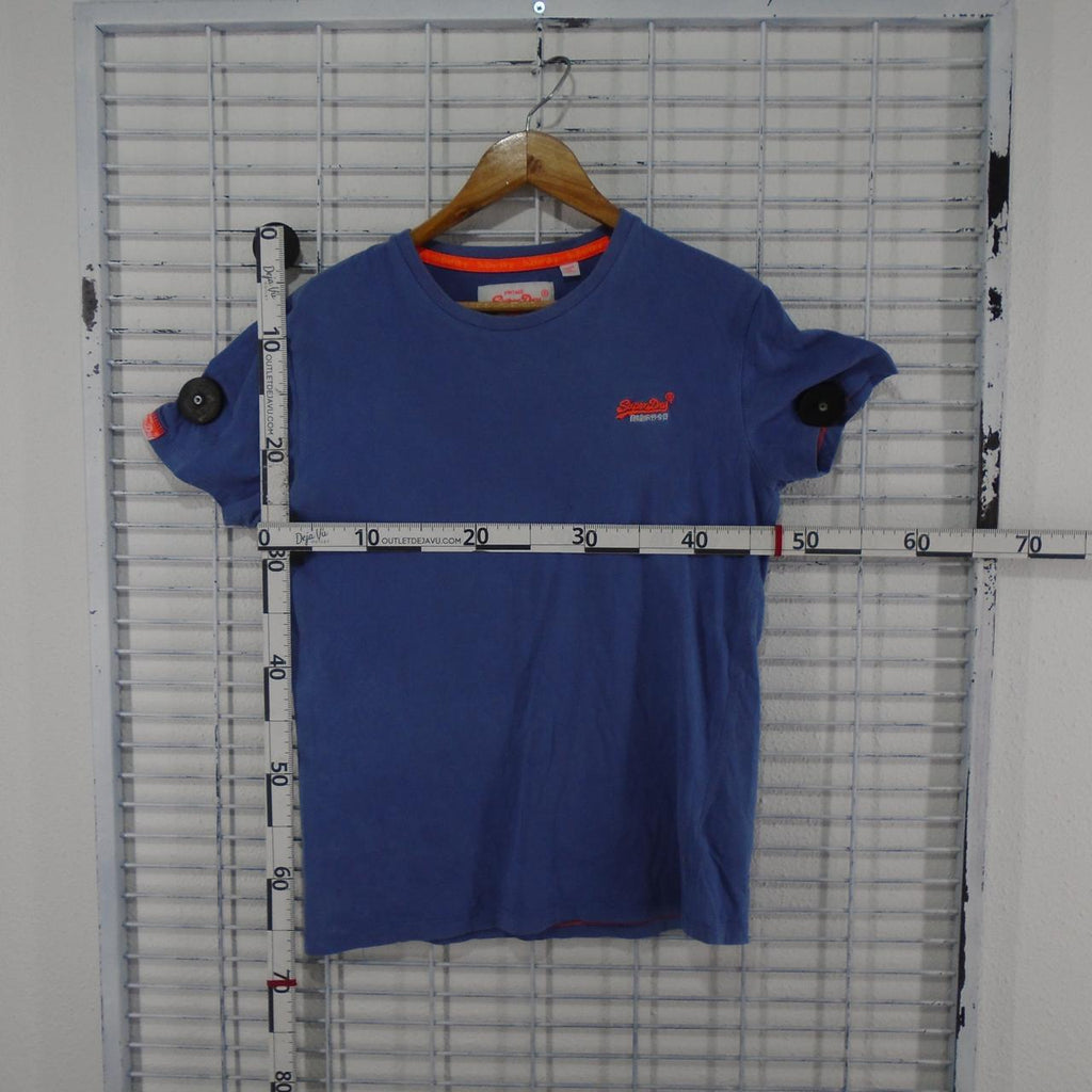 Men's T-Shirt Superdry. Blue. S. Used. Good