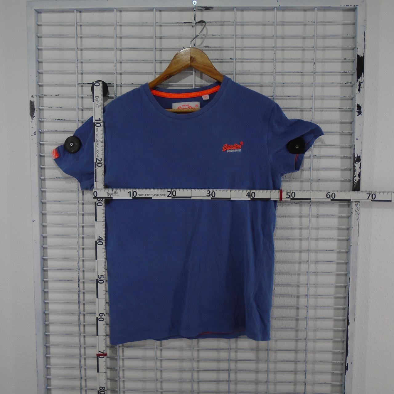 Men's T-Shirt Superdry. Blue. S. Used. Good