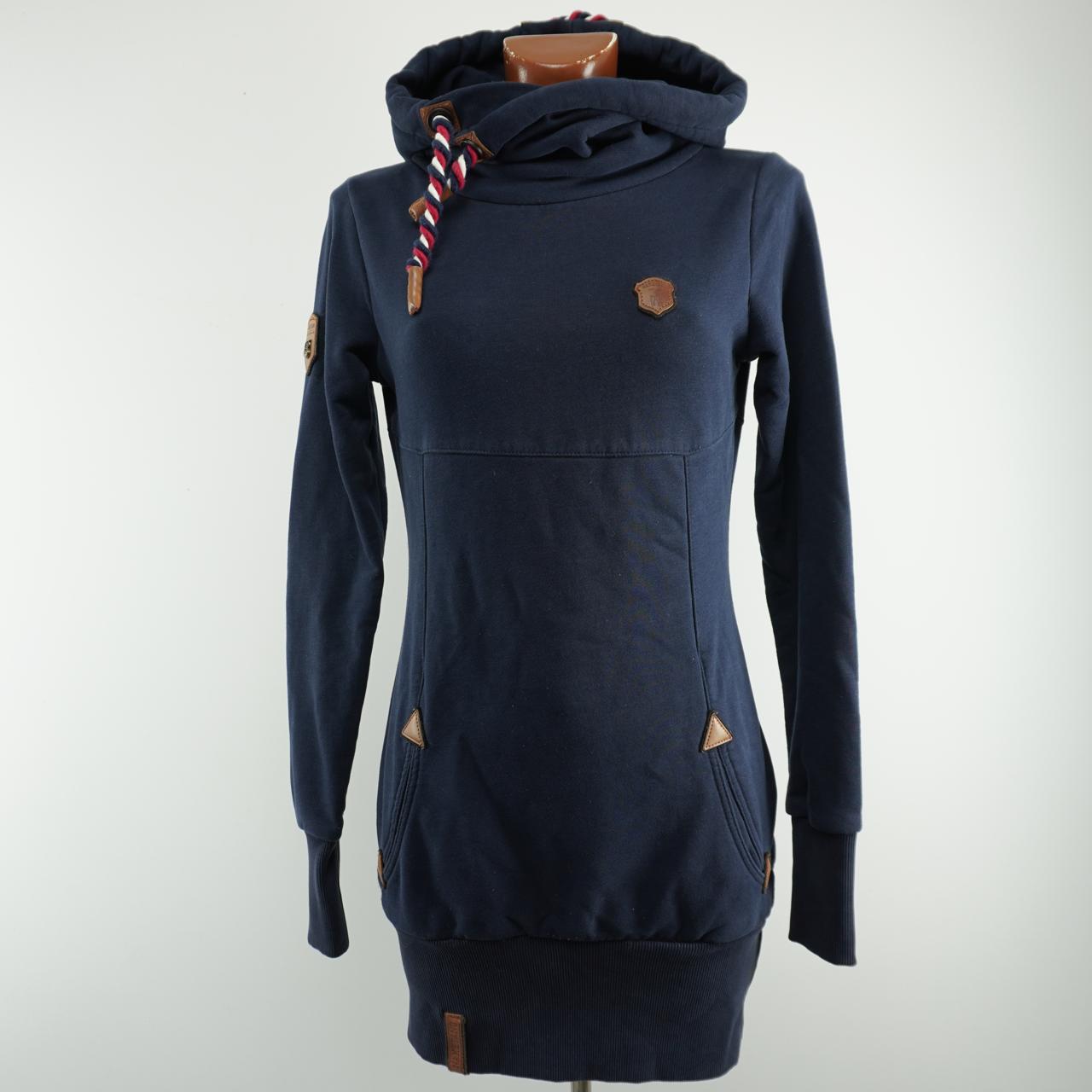 Women's Hoodie Naketano. Dark blue. M. Used. Good