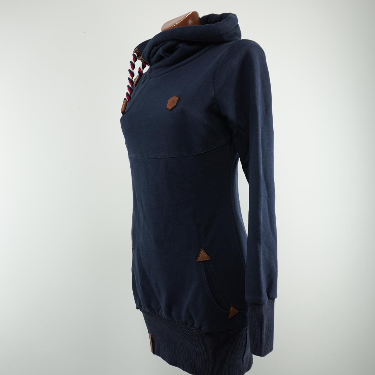 Women's Hoodie Naketano. Dark blue. M. Used. Good