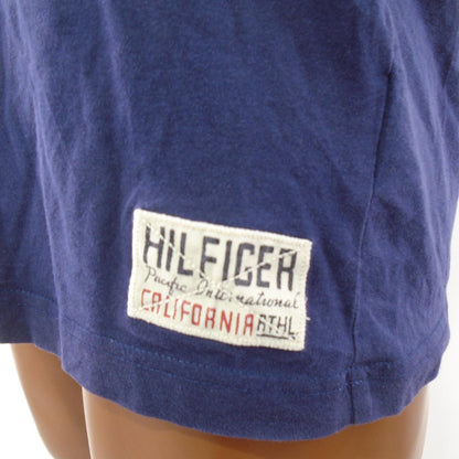 Camiseta Hombre Tommy Hilfiger. Azul oscuro. M. Usado. Bien