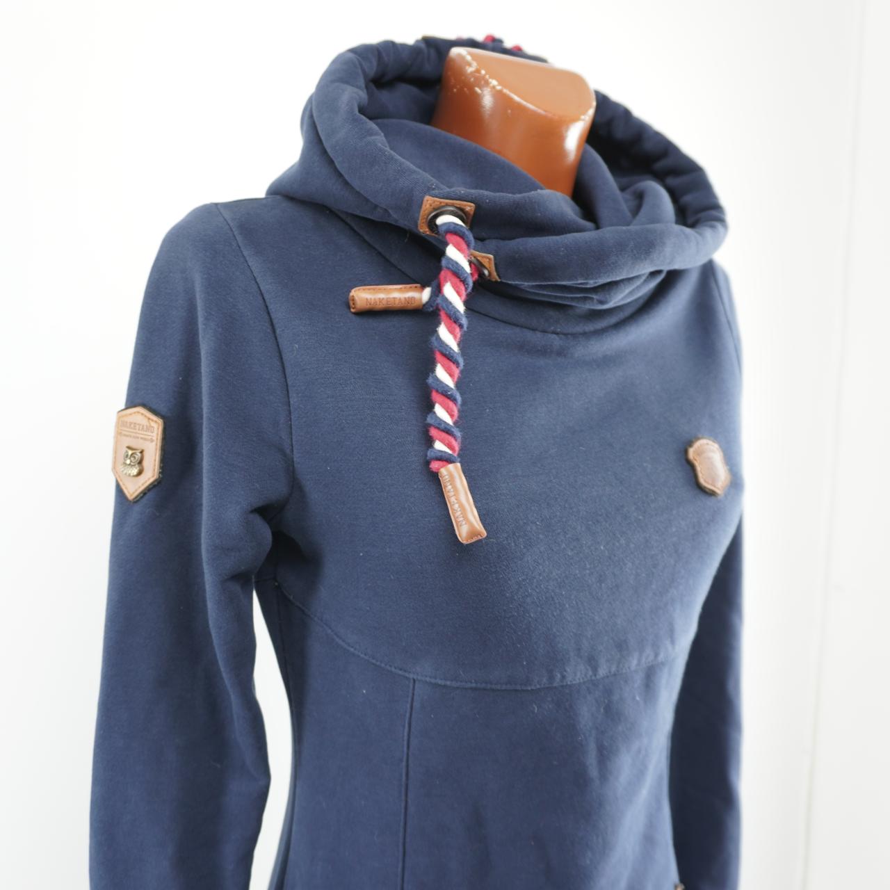 Women's Hoodie Naketano. Dark blue. M. Used. Good