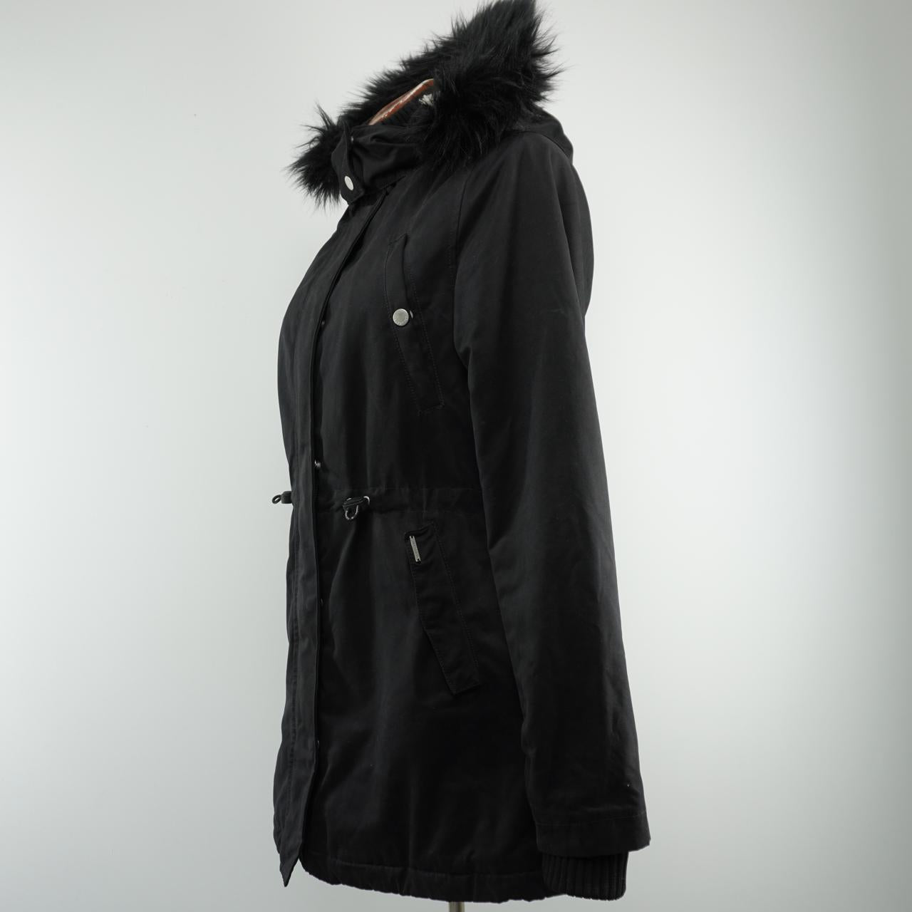 Women's Parka Superdry. Black. M. Used. Good