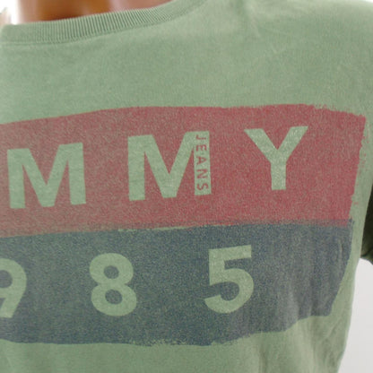 Camiseta de hombre Tommy Hilfiger. Caqui. L.Usado. Bien