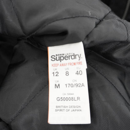 Women's Parka Superdry. Black. M. Used. Good