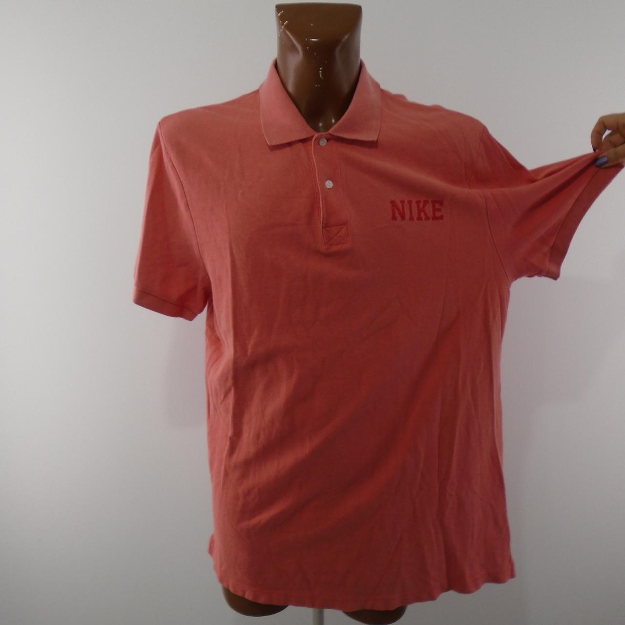 Men's Polo Nike. Coral. XL. Used. Good