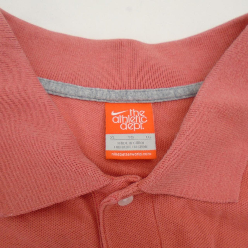 Men's Polo Nike. Coral. XL. Used. Good