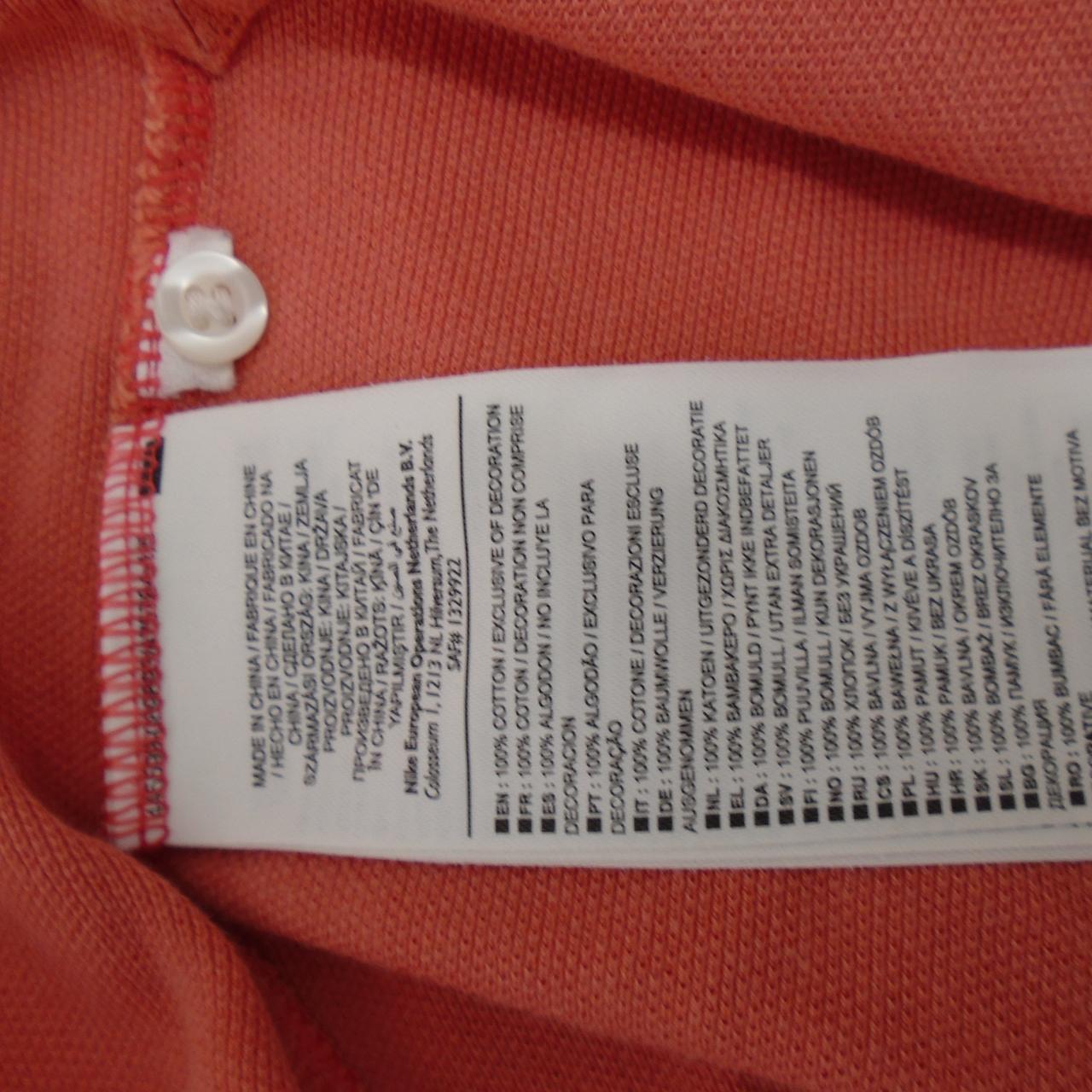 Men's Polo Nike. Coral. XL. Used. Good