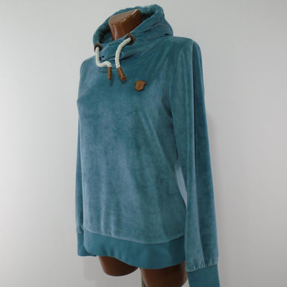 Women's Hoodie Naketano. Blue. L. Used. Good