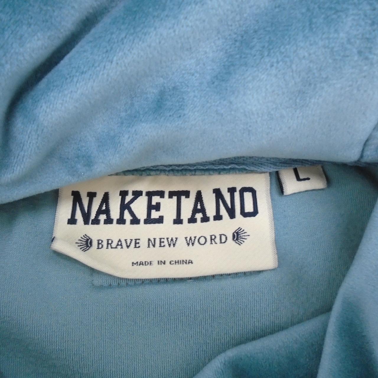 Women's Hoodie Naketano. Blue. L. Used. Good