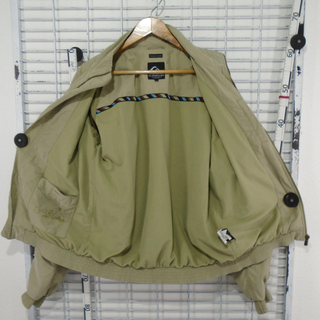 Men's Jacket Quiksilver. Beige. L. Used. Good