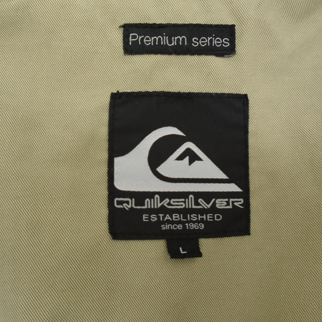 Men's Jacket Quiksilver. Beige. L. Used. Good