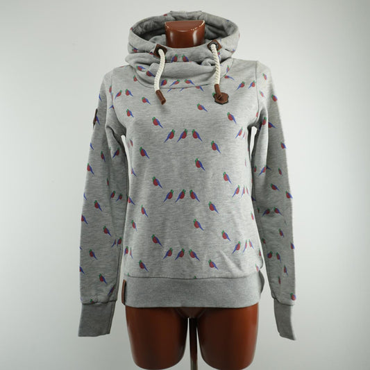 Women's Hoodie Naketano. Grey. M. Used. Good