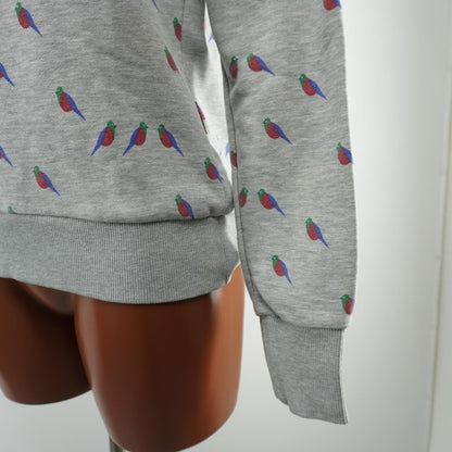 Women's Hoodie Naketano. Grey. M. Used. Good