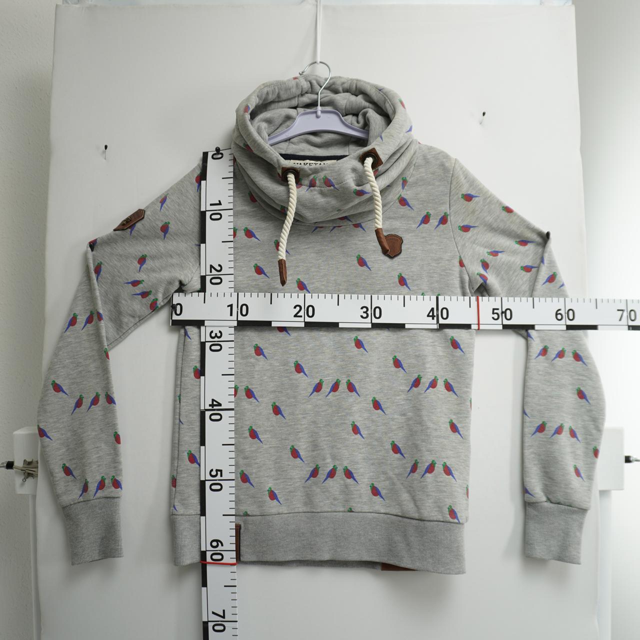 Women's Hoodie Naketano. Grey. M. Used. Good