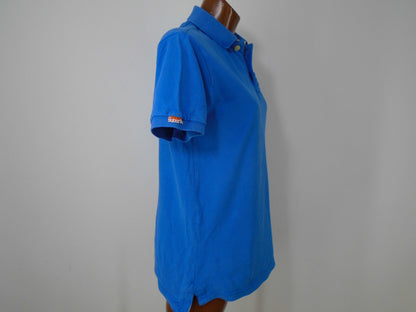 Men's Polo Shirt superdry. Color: Blue. Size: S.