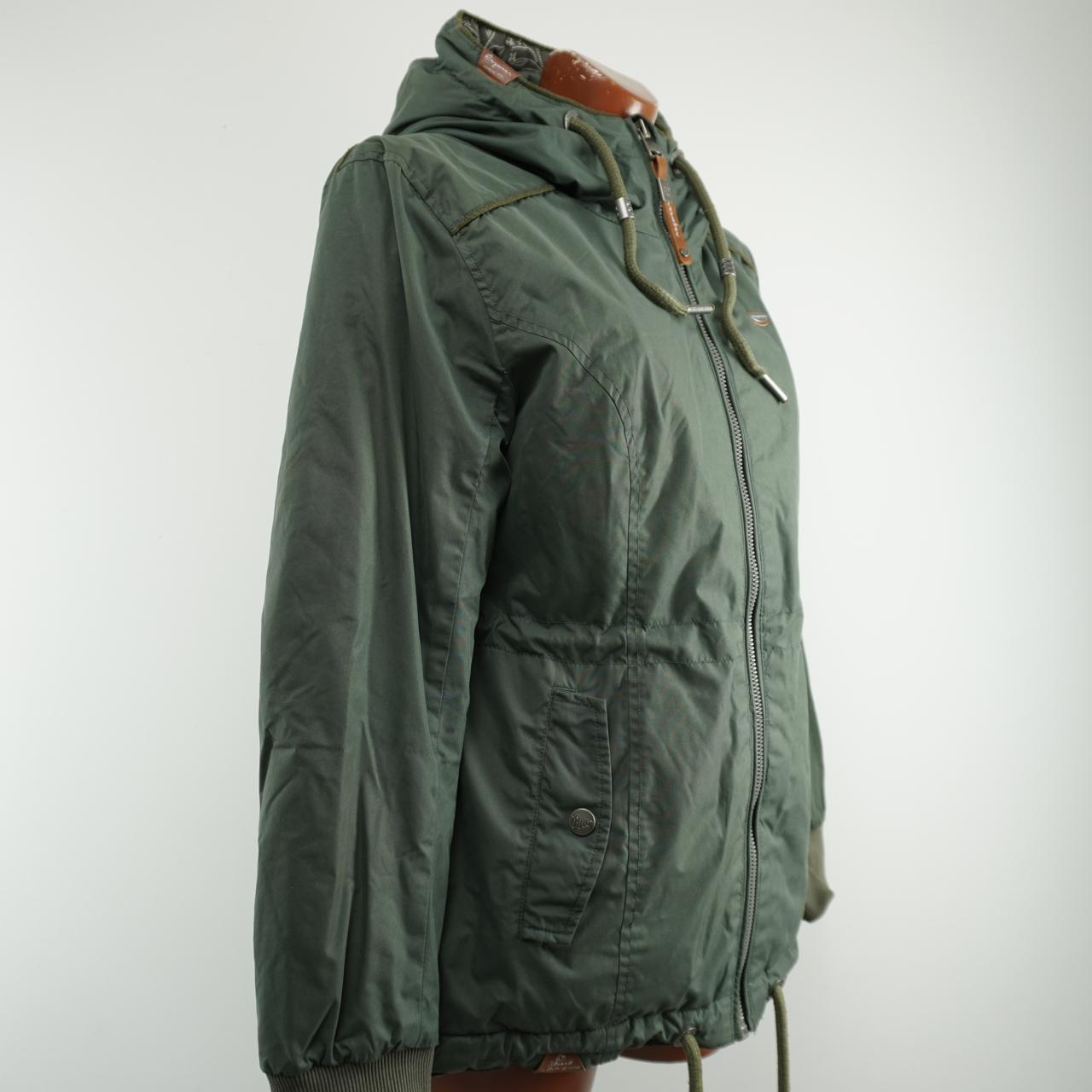 Women's Parka Ragwear. Green. L. Used. Good