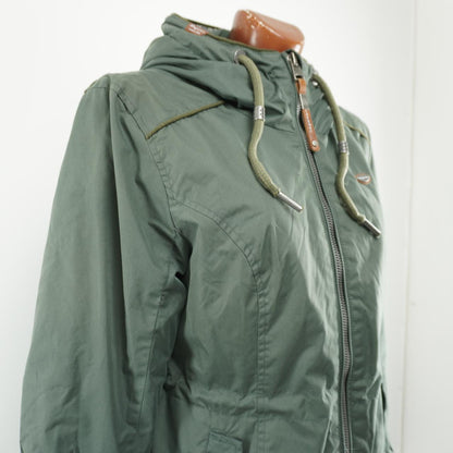 Women's Parka Ragwear. Green. L. Used. Good