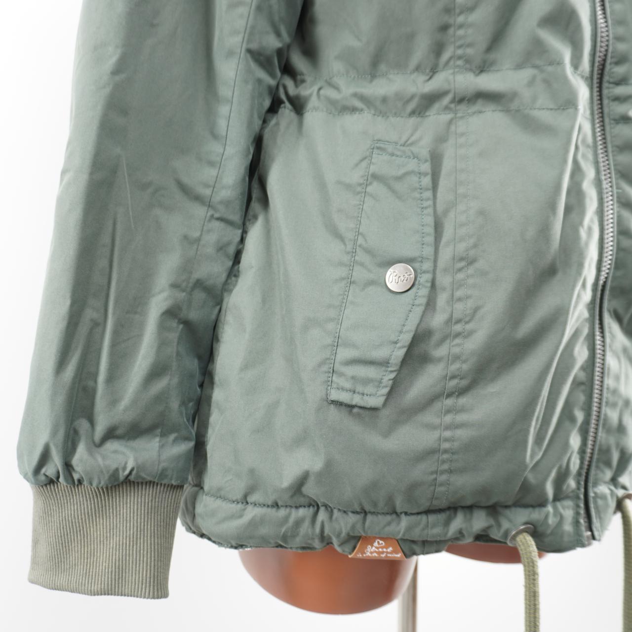 Women's Parka Ragwear. Green. L. Used. Good