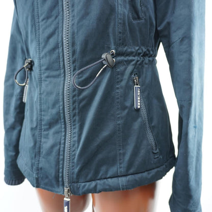 Women's Parka Superdry. Dark blue. M. Used. Good