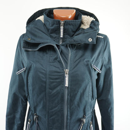 Women's Parka Superdry. Dark blue. M. Used. Good