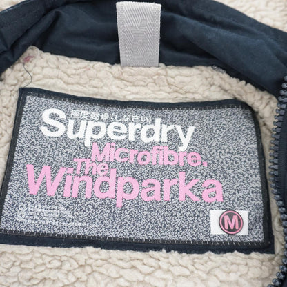 Women's Parka Superdry. Dark blue. M. Used. Good