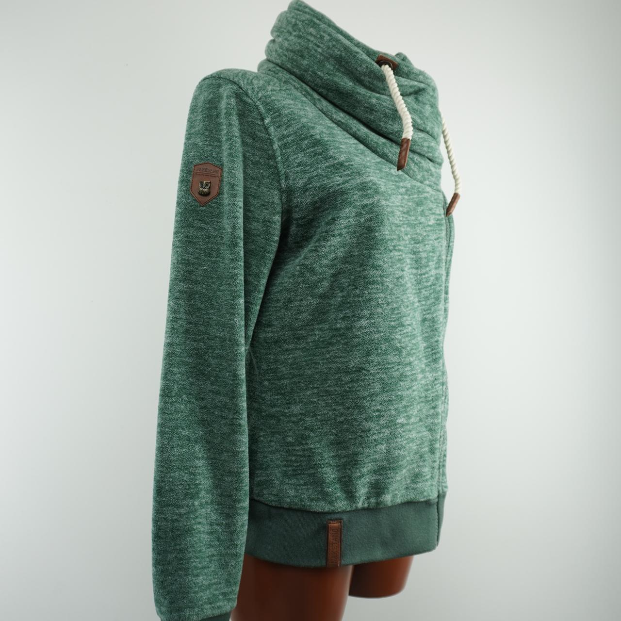 Women's Hoodie Naketano. Green. S. Used. Good