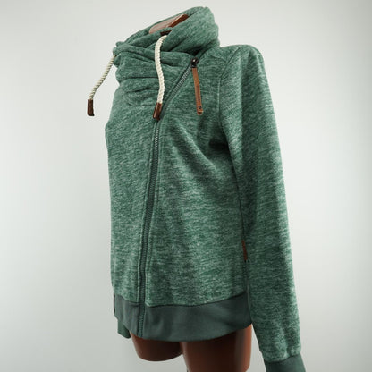 Women's Hoodie Naketano. Green. S. Used. Good