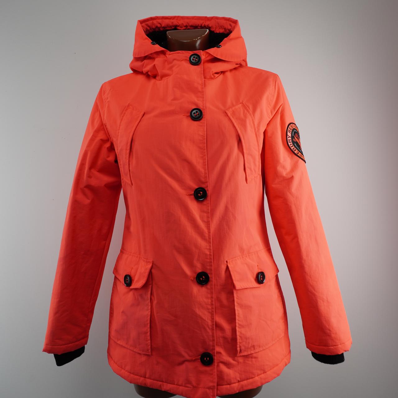 Women's Parka Superdry. Orange. L. Used. Good